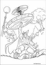 Thor coloring page (011)