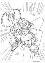 Thor coloring page (032)