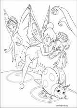 Tinker Bell coloring page (016)