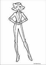 Totally Spies! coloring page (001)