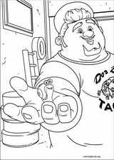 Turbo coloring page (004)