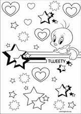 Tweety coloring page (018)