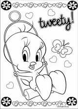 Tweety coloring page (022)