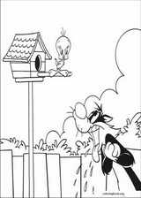 Tweety coloring page (038)