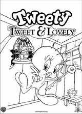 Tweety coloring page (061)