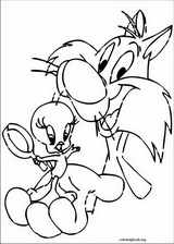 Tweety coloring page (064)