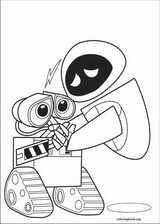 WALL-E coloring page (002)