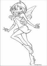 Winx Club coloring page (008)