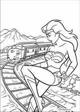 Wonder Woman coloring page (052)