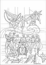 X-Men coloring page (004)