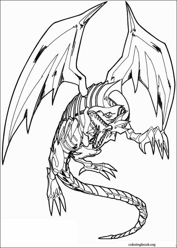 yu ghi oh coloring pages