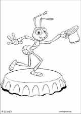 A Bug's Life coloring page (013)