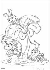 A Bug's Life coloring page (016)