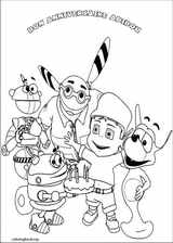 Adiboo coloring page (022)