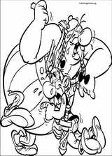 Asterix coloring page (001)