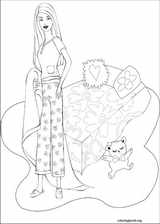 Barbie coloring page (003)