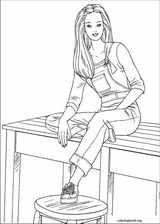 Barbie coloring page (008)