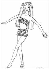 Barbie coloring page (010)