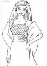 Barbie coloring page (017)