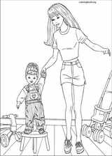 Barbie coloring page (034)