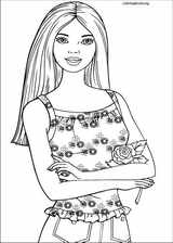 Barbie coloring page (035)