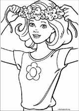 Barbie coloring page (043)