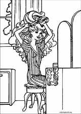 Barbie coloring page (044)