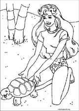 Barbie coloring page (052)