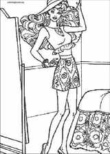 Barbie coloring page (055)