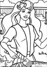 Barbie coloring page (062)