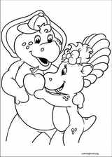 Barney & Friends coloring page (005)