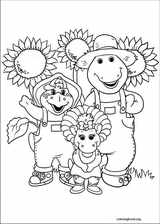 Barney & Friends coloring page (006)