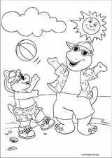 Barney & Friends coloring page (009)