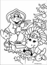 Barney & Friends coloring page (013)