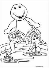 Barney & Friends coloring page (016)