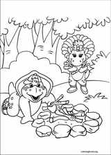 Barney & Friends coloring page (020)