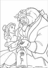 Beauty And The Beast coloring page (001)