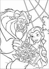 Beauty And The Beast coloring page (003)