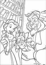 Beauty And The Beast coloring page (005)