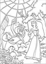 Beauty And The Beast coloring page (006)