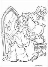 Beauty And The Beast coloring page (007)