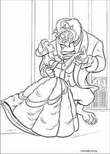 Beauty And The Beast coloring page (008)