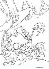 Beauty And The Beast coloring page (010)