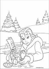 Beauty And The Beast coloring page (013)