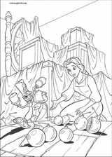 Beauty And The Beast coloring page (016)