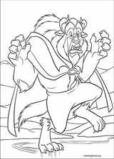 Beauty And The Beast coloring page (017)