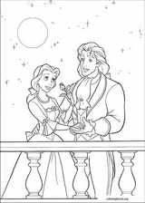 Beauty And The Beast coloring page (018)