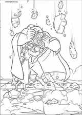 Beauty And The Beast coloring page (020)