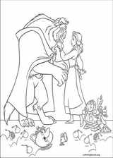 Beauty And The Beast coloring page (022)