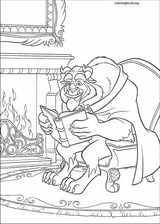 Beauty And The Beast coloring page (023)